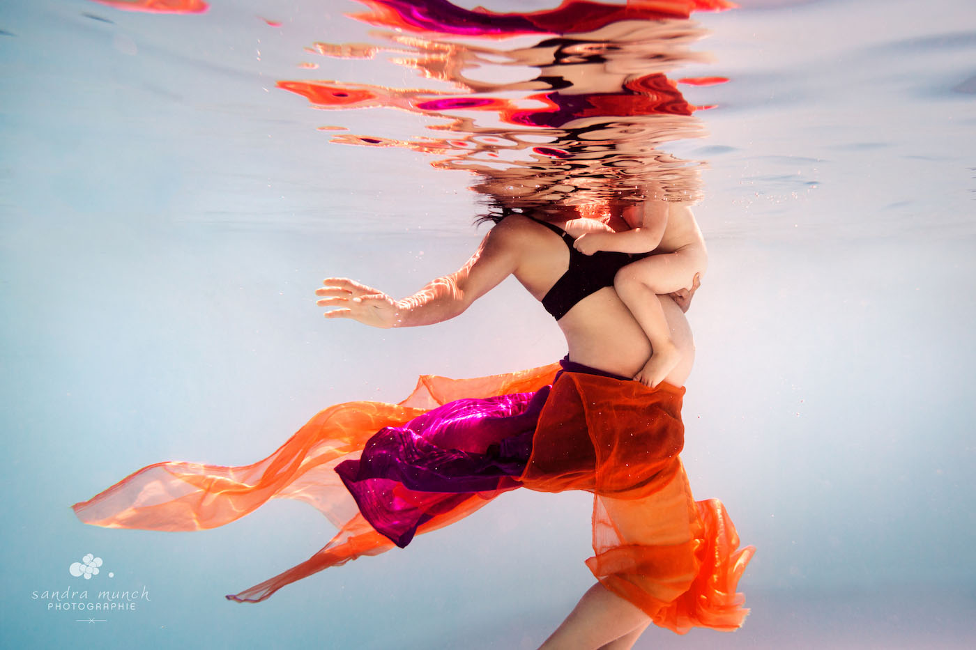photographe grossesse underwater