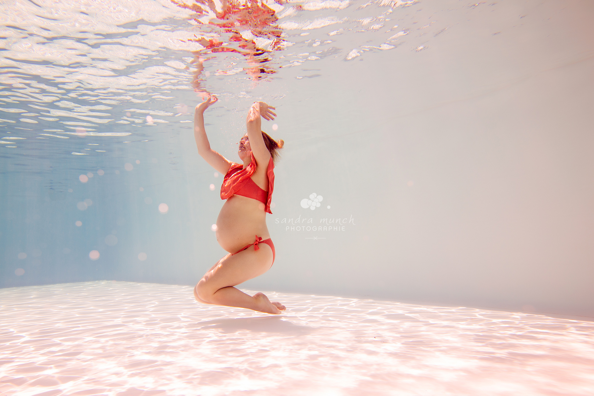 photo grossesse sous l'eau en alsace
